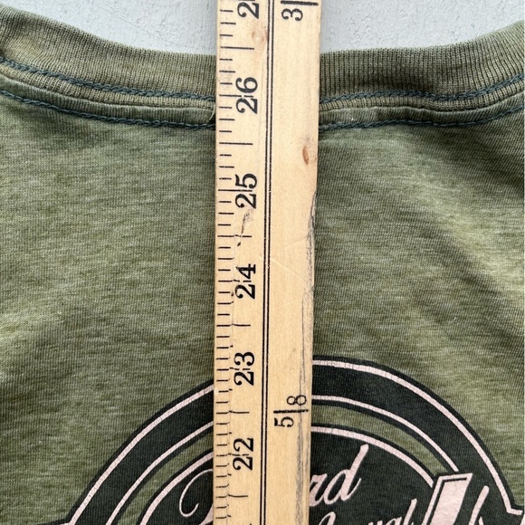 Men's Laughlin T-Shirt Green Motorcycle L Bike Week Racing Desert USA Nevada - Picture 14 of 14